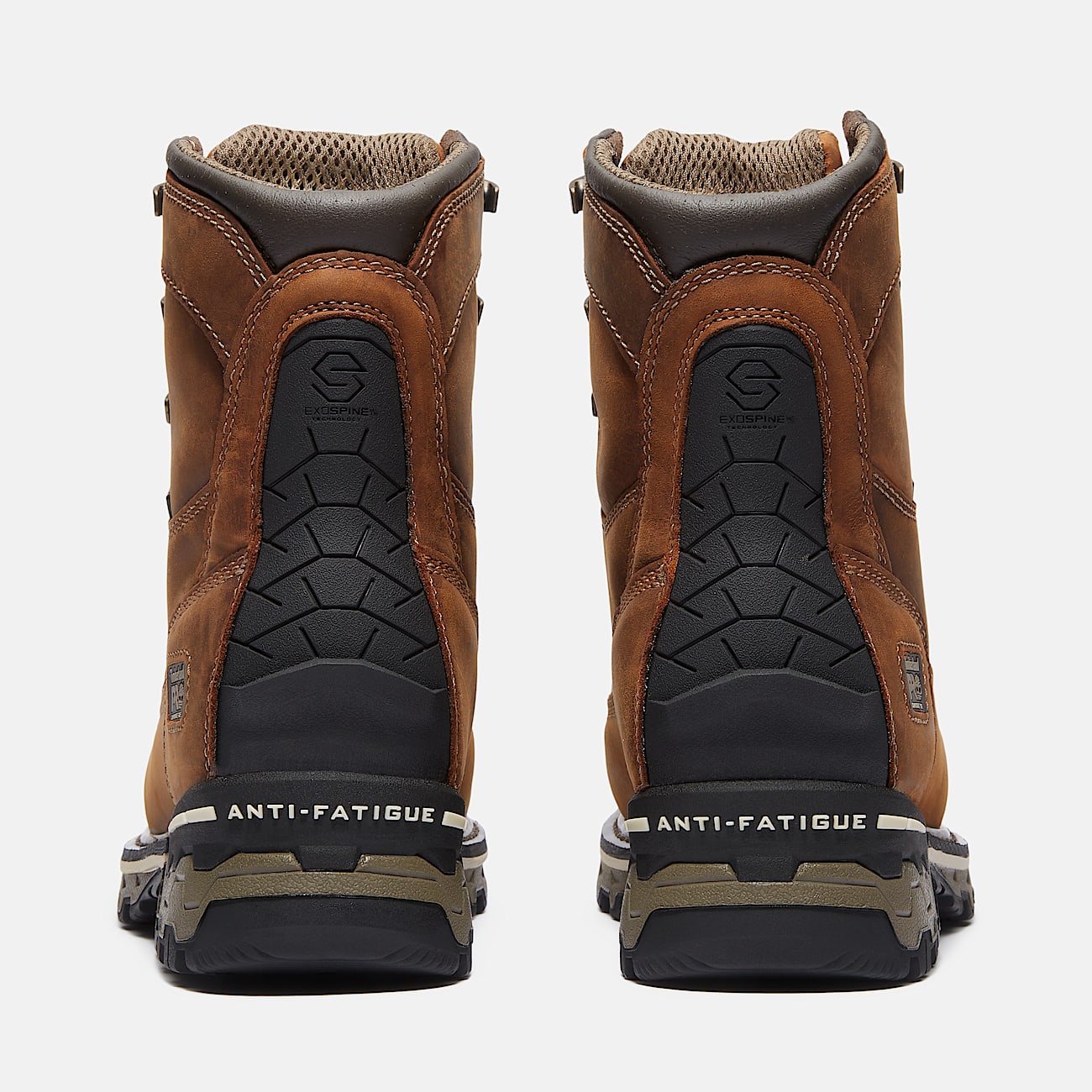 Womens Timberland PRO Boondock 8 Waterproof Insulated Composite Toe Work Boot TBL Brown ALT5