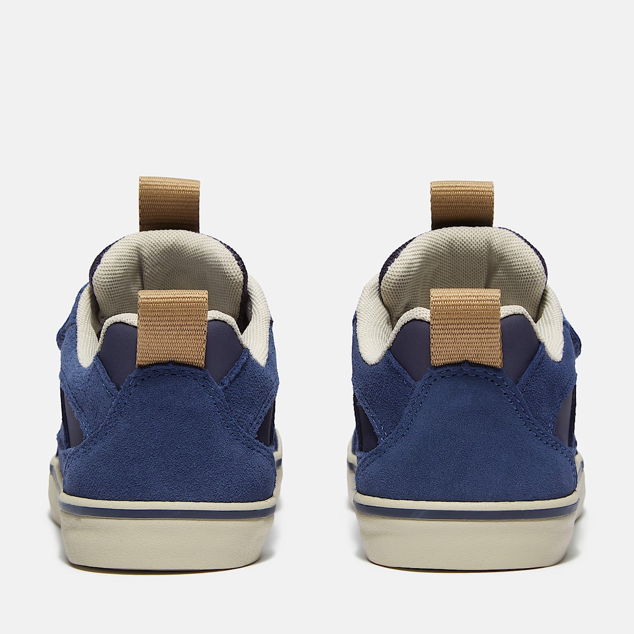 Toddler Stone Jump HookandLoop Sneaker TBL Dark Blue Suede ALT5