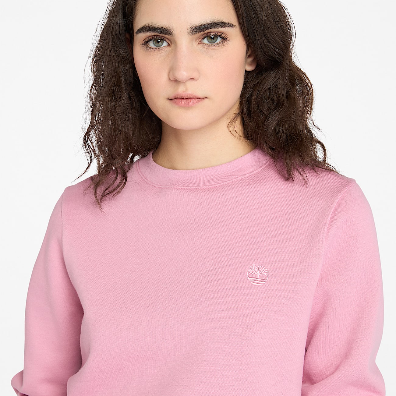 Womens Exeter River Brushed Back Crewneck Sweatshirt TBL Dusty Rose ALT2