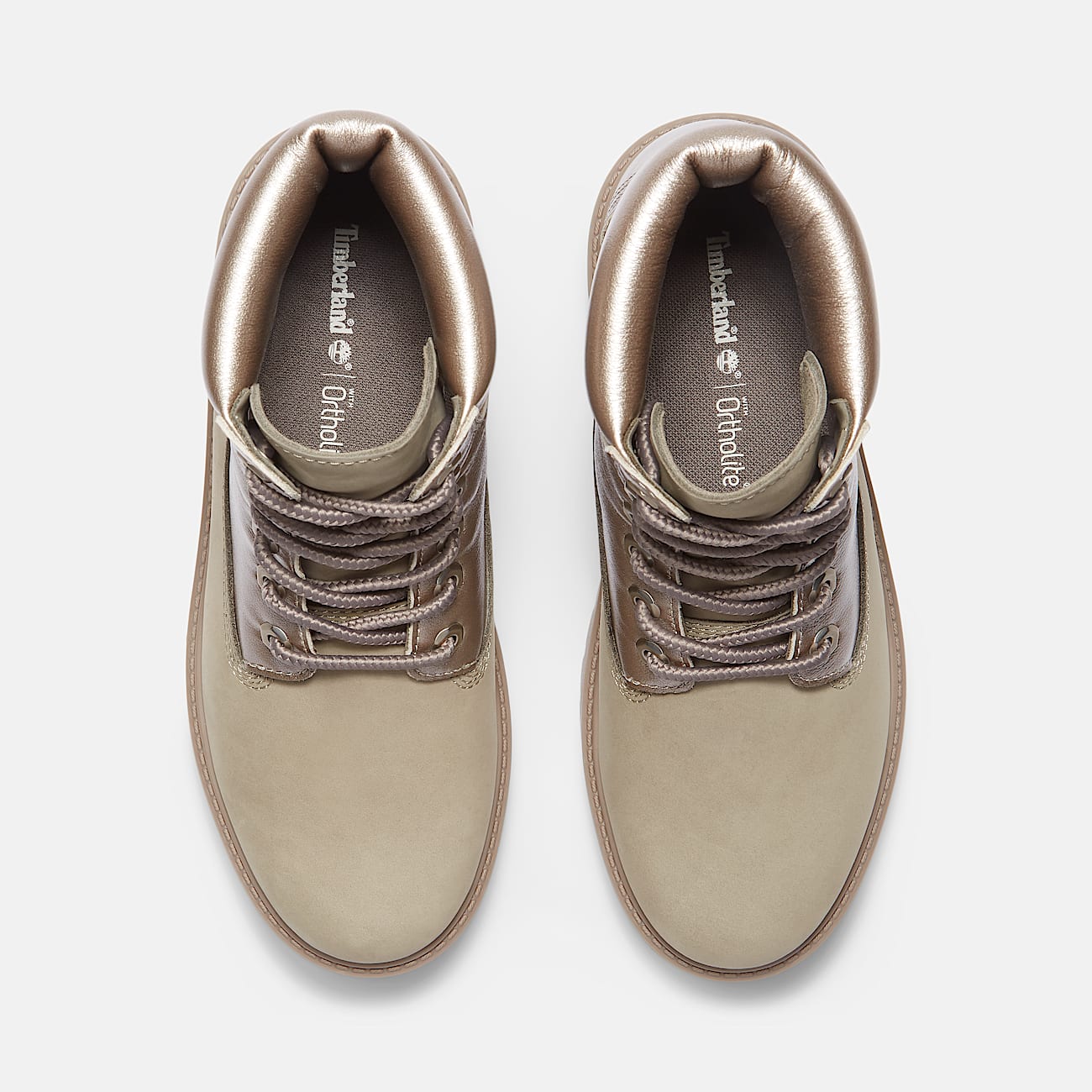 Womens Stone Street 6Inch Waterproof Platform Boot TBL Grey NubuckMetallic Chrome ALT2