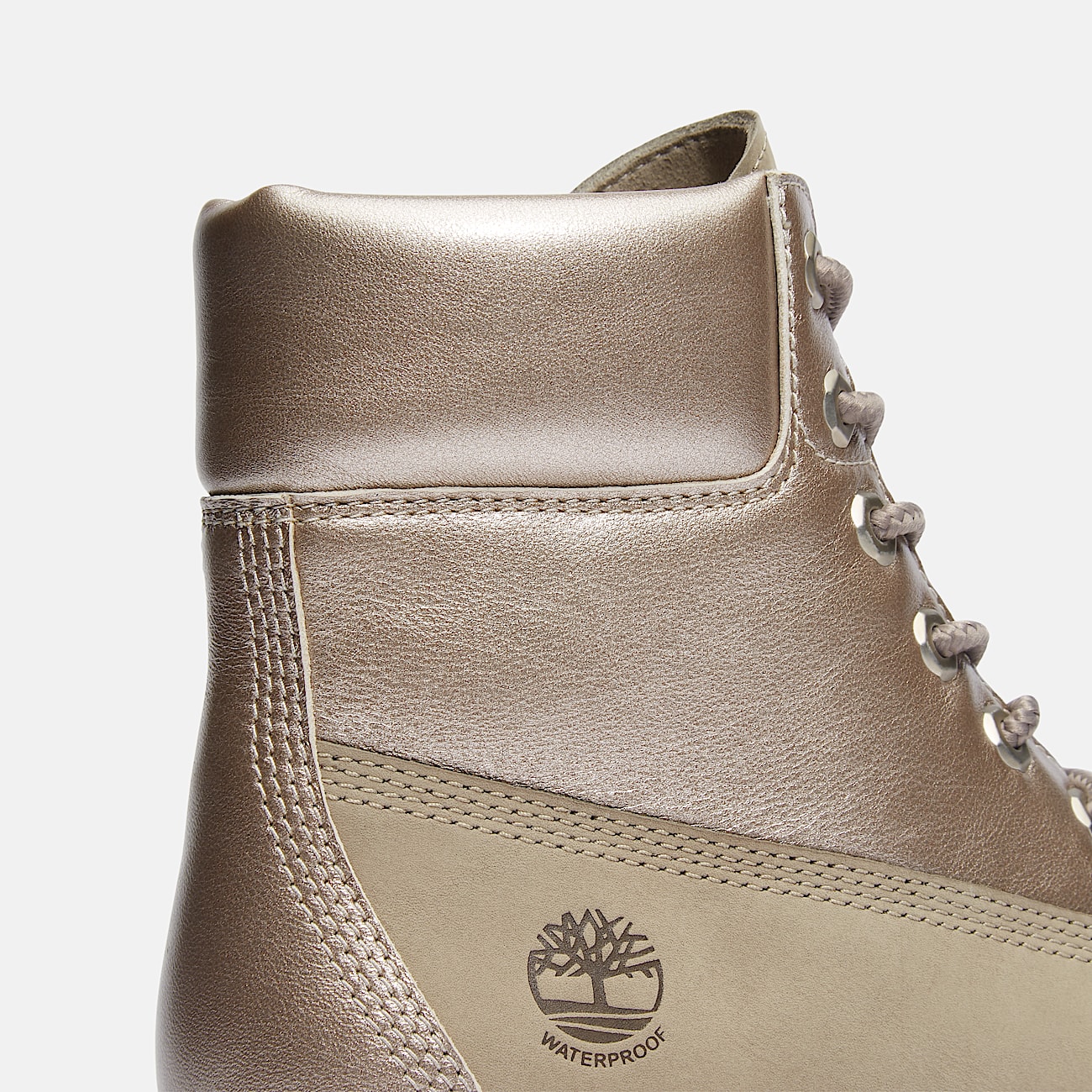 Womens Stone Street 6Inch Waterproof Platform Boot TBL Grey NubuckMetallic Chrome ALT7