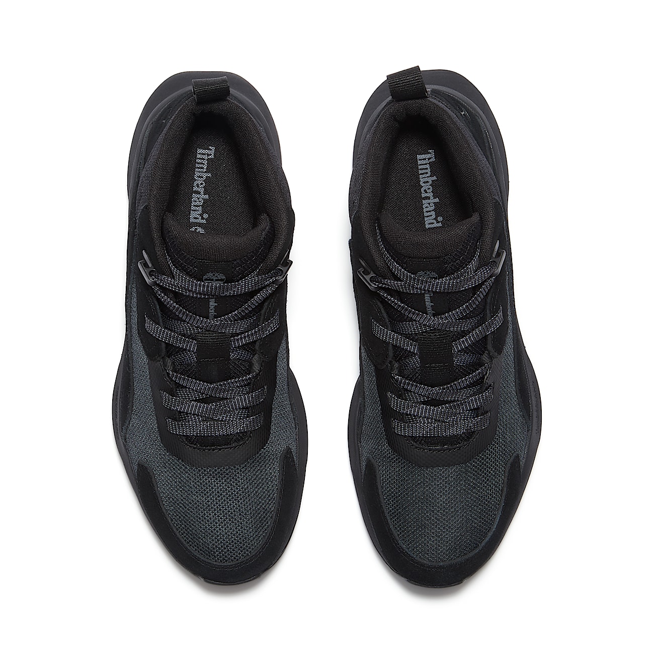 Mens Motion Ledge Mid Sneaker TBL Black Suede ALT2