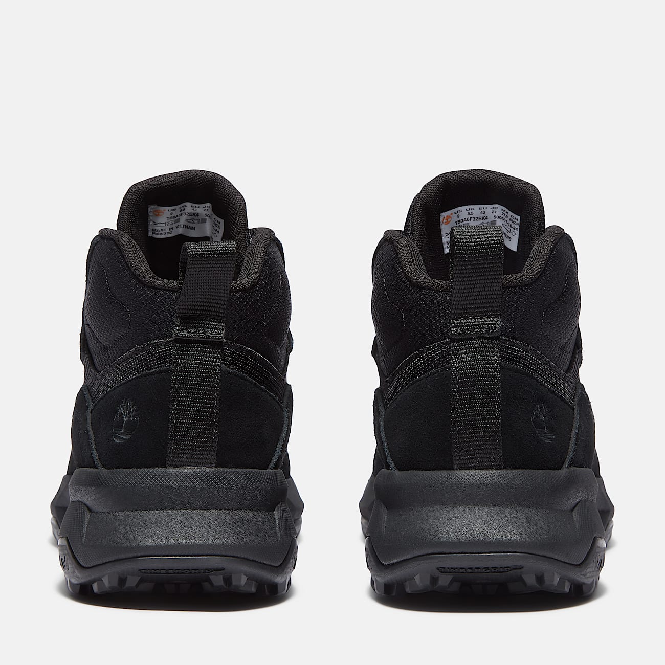 Mens Motion Ledge Mid Sneaker TBL Black Suede ALT5