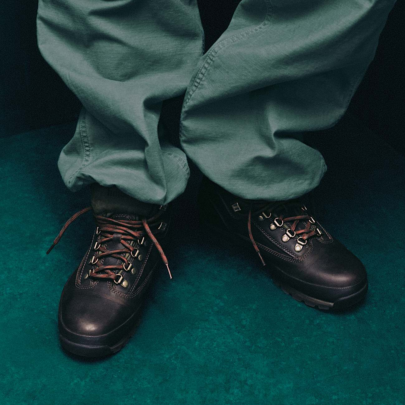 Mens Euro Hiker Leather Boot TBL Brown ALTA