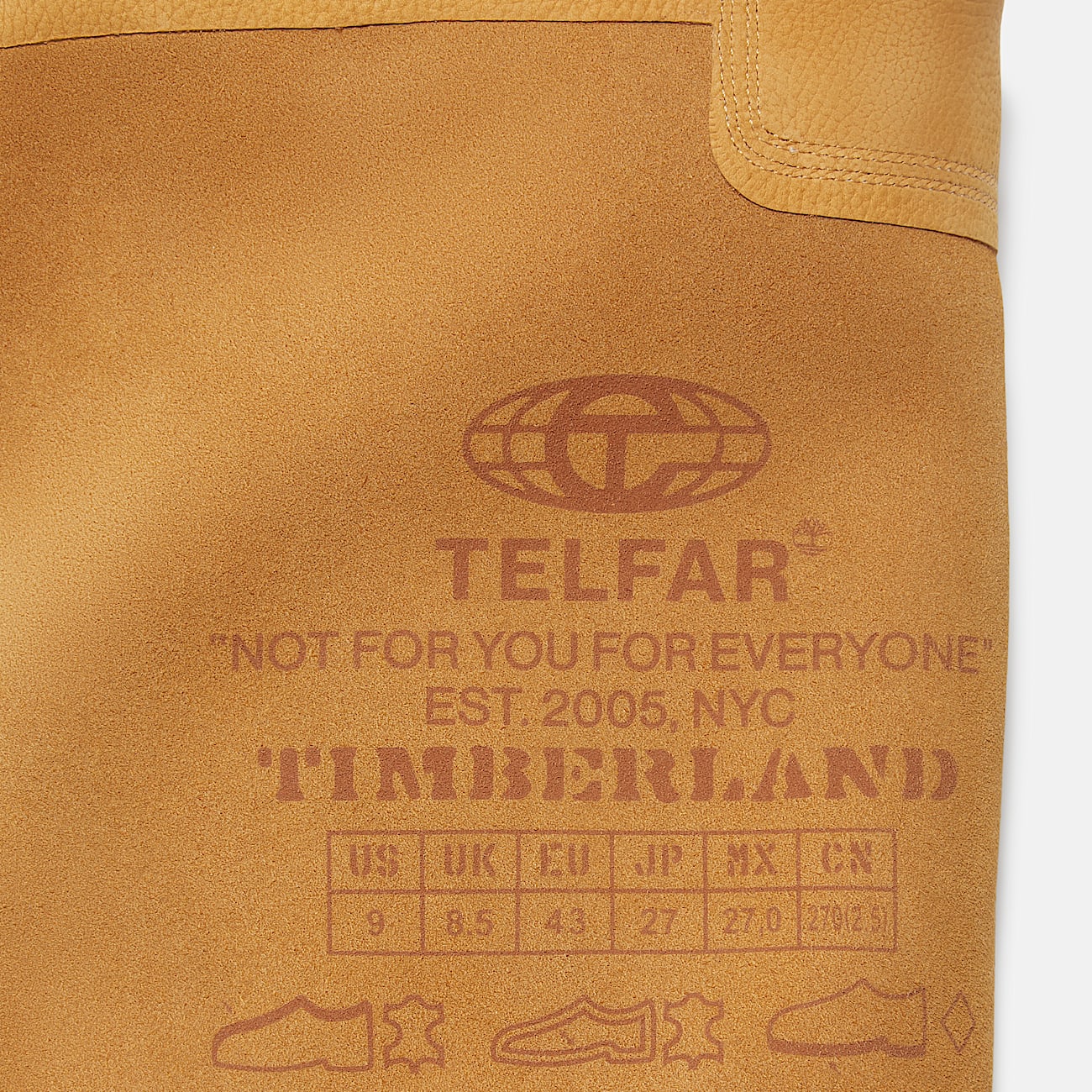 Timberland x TELFAR Tall Premium PullOn Boot TBL Wheat Nubuck ALT10