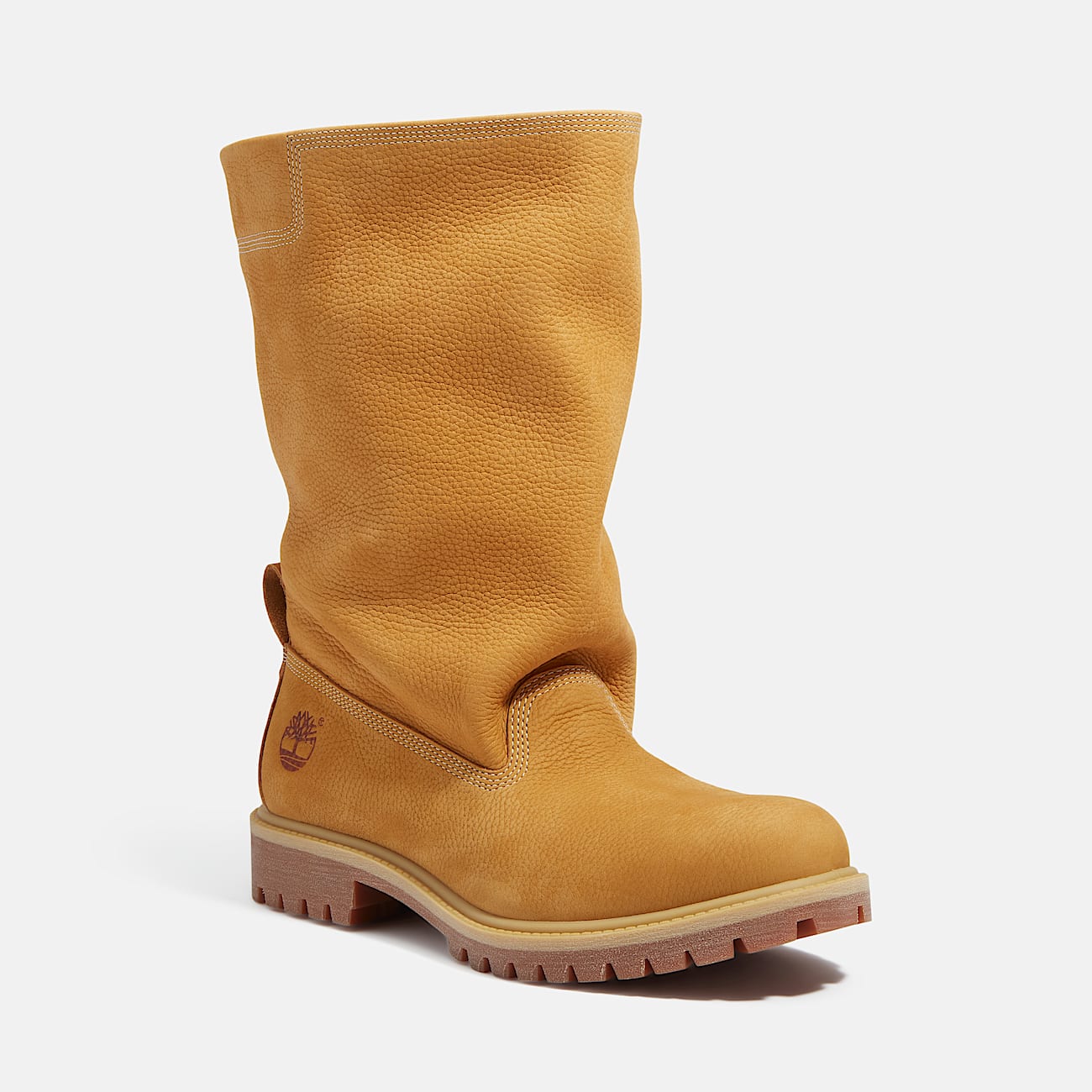 Timberland x TELFAR Premium PullOn Boot TBL Wheat Nubuck ALT4