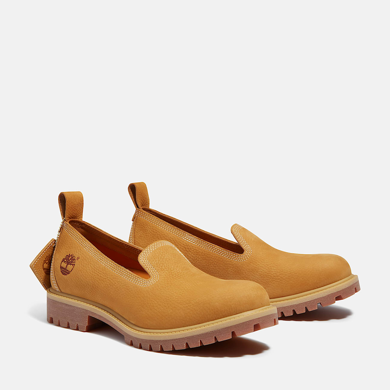 Timberland x TELFAR Premium SlipOn Shoe TBL Wheat Nubuck ALT4