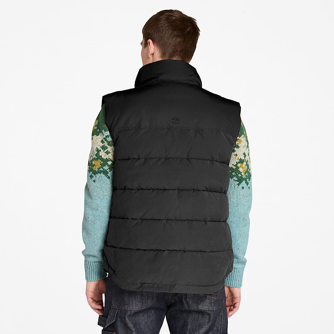 Mens Welch Mountain Durable WaterRepellent Puffer Vest TBL Black ALT9