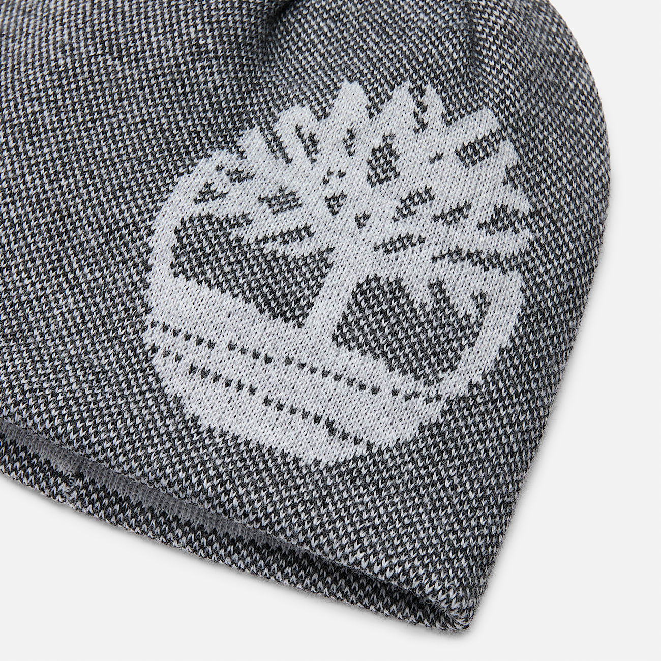 Reversible Logo Beanie TBL Light Grey Heather ALT1