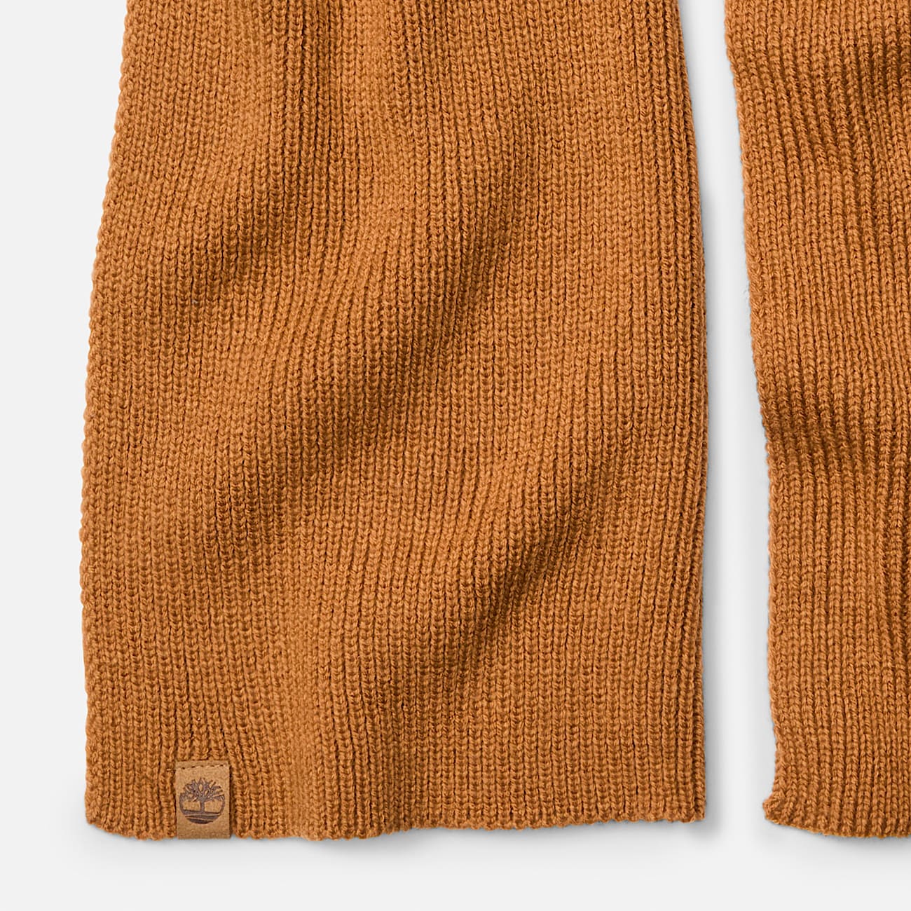 Ribbed Fisherman Scarf TBL Wheat ALT2