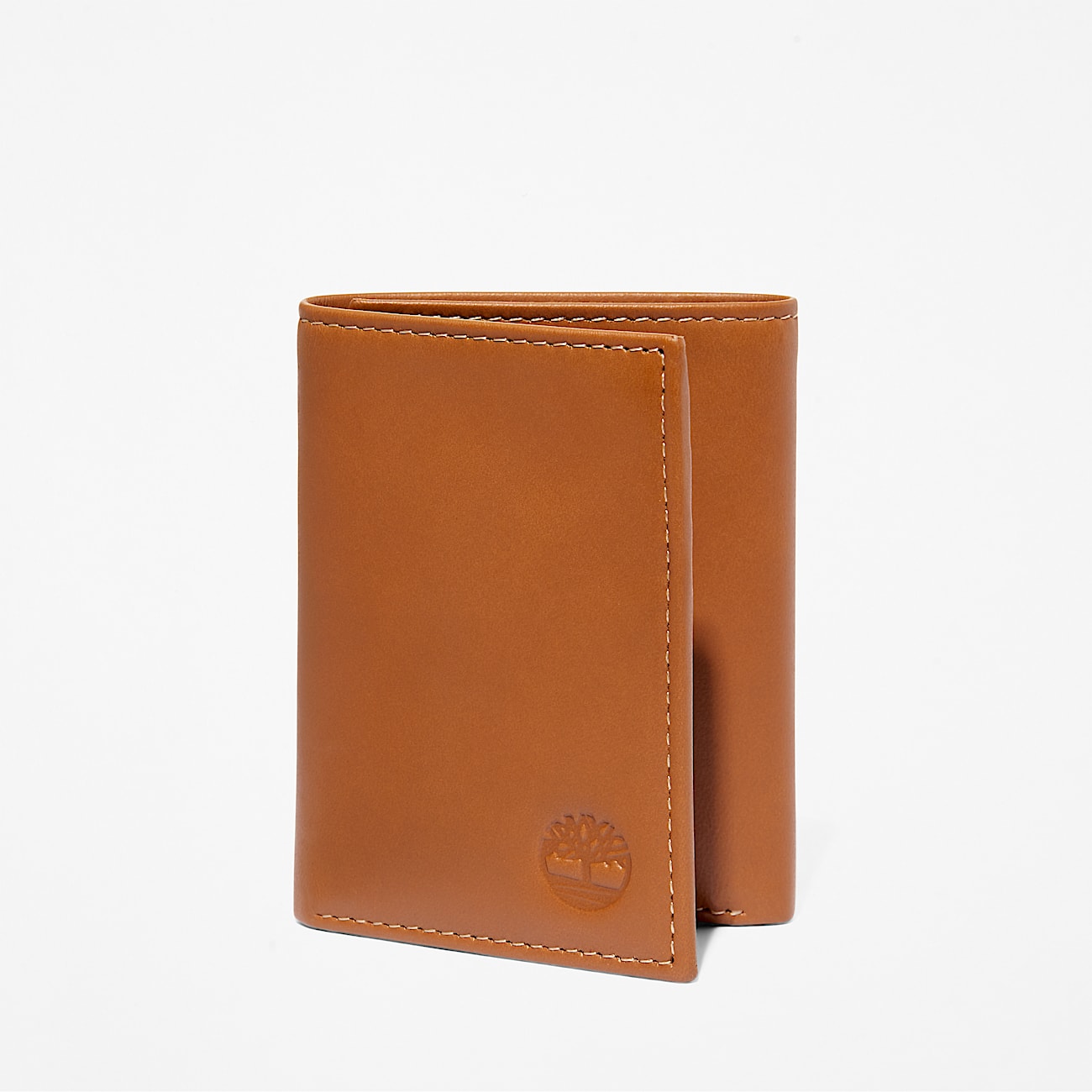 Men's Smooth Leather Trifold Wallet - 1
