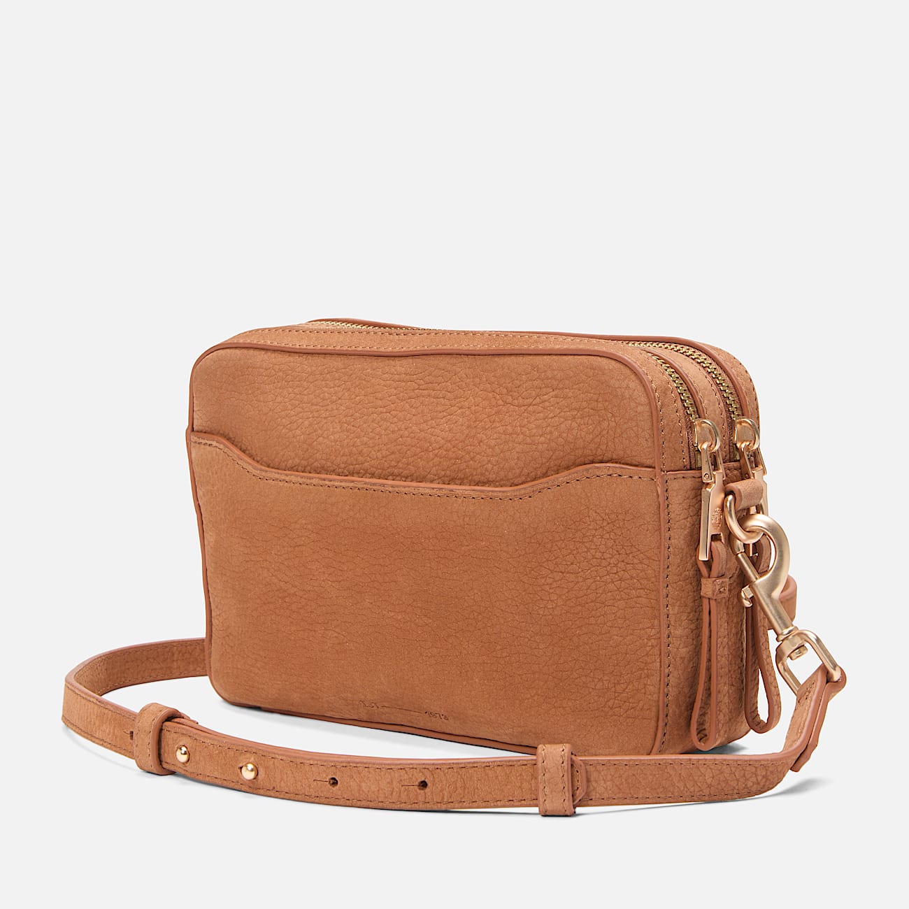 Bolso para cmara de piel suave para Mujer TBL Piel color canela ALT2