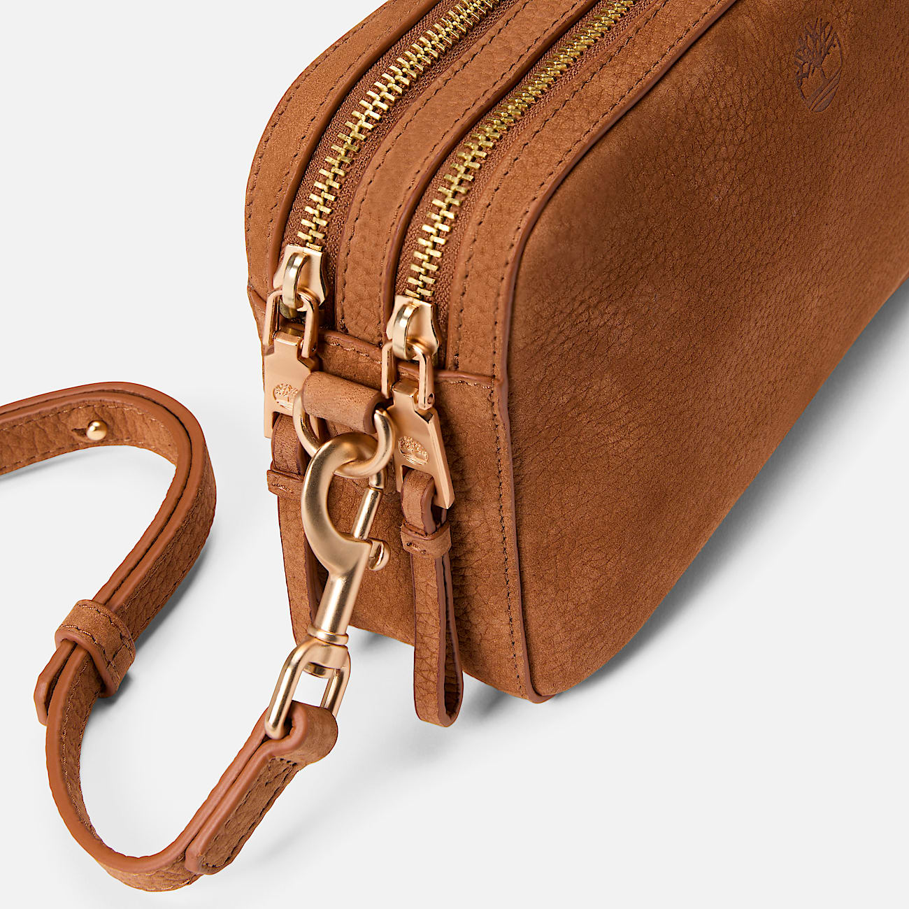 Bolso para cmara de piel suave para Mujer TBL Piel color canela ALT3