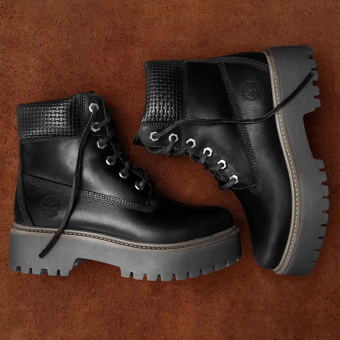 Women's Emerald Woods 6-Inch Stone Street Platform Boot - 5