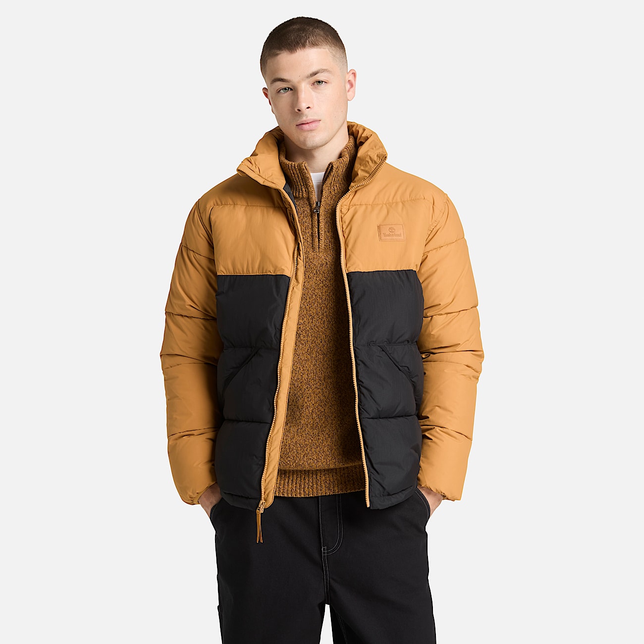 Insulated Puffer Jacket TBL WheatBlack ALT10
