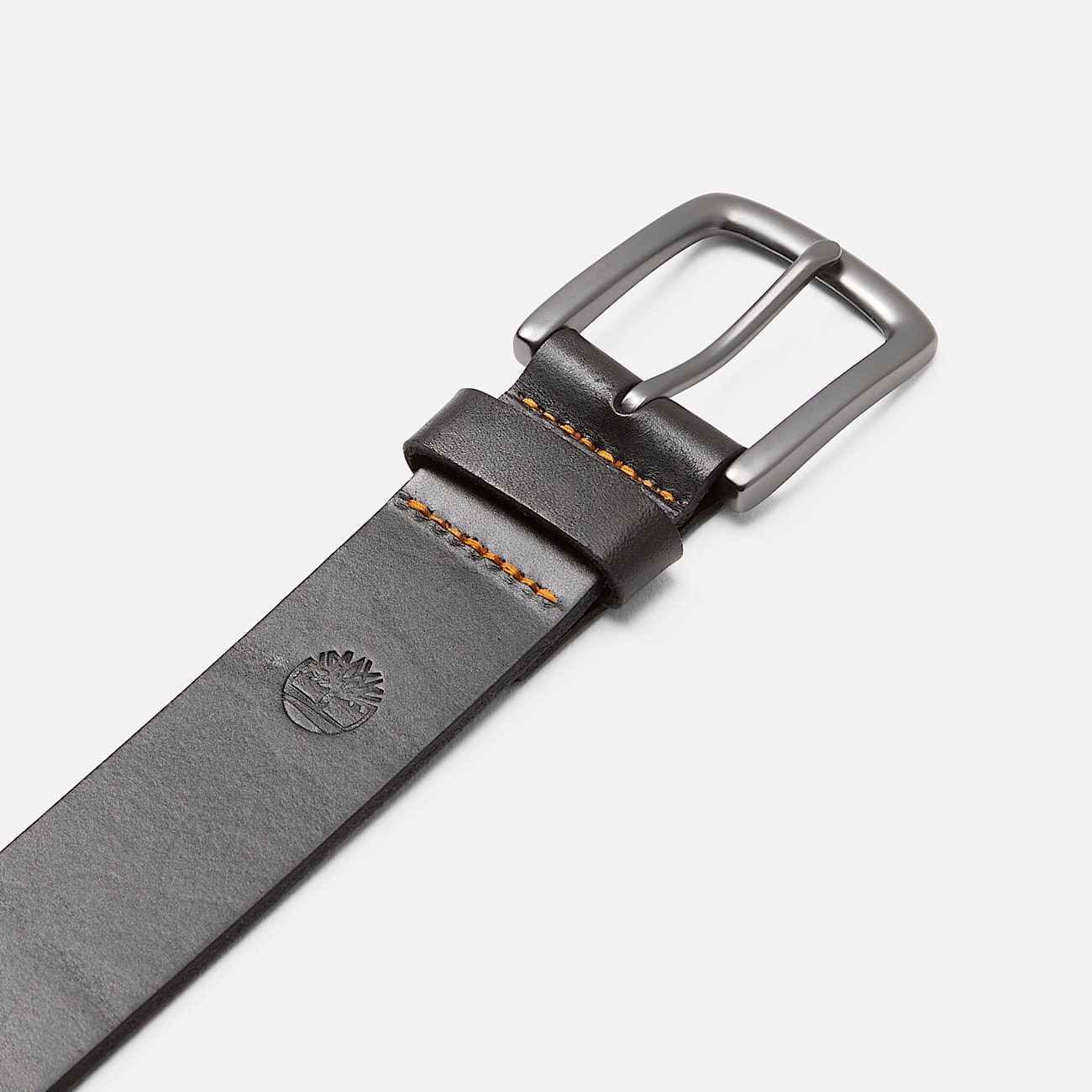 Cinturn de piel Glen Oak de 38 mm para hombre TBL Negro ALT1