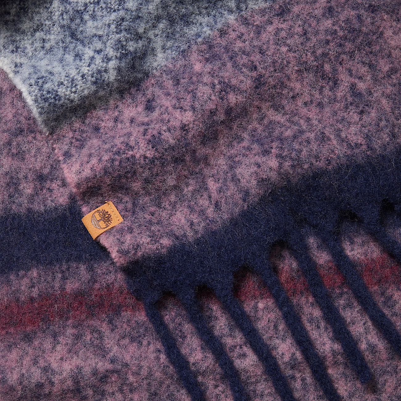 Woven Striped Scarf TBL Wistful Mauve ALT1