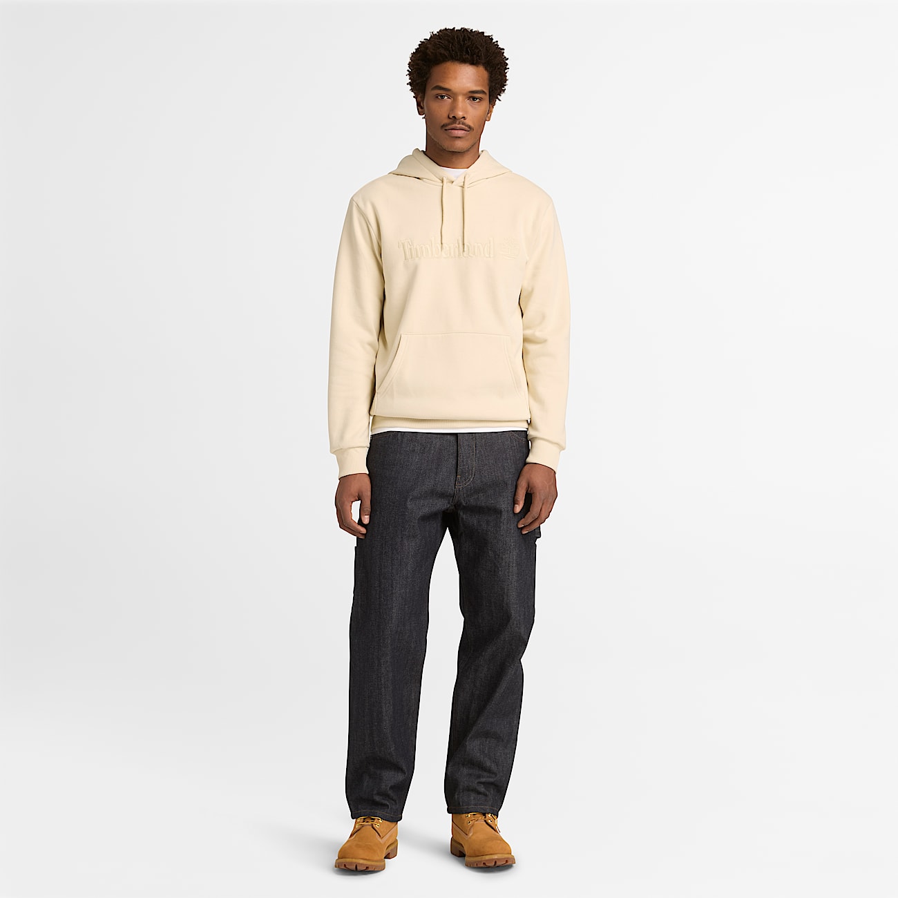 Mens Hampton Hoodie TBL Light Beige ALT2