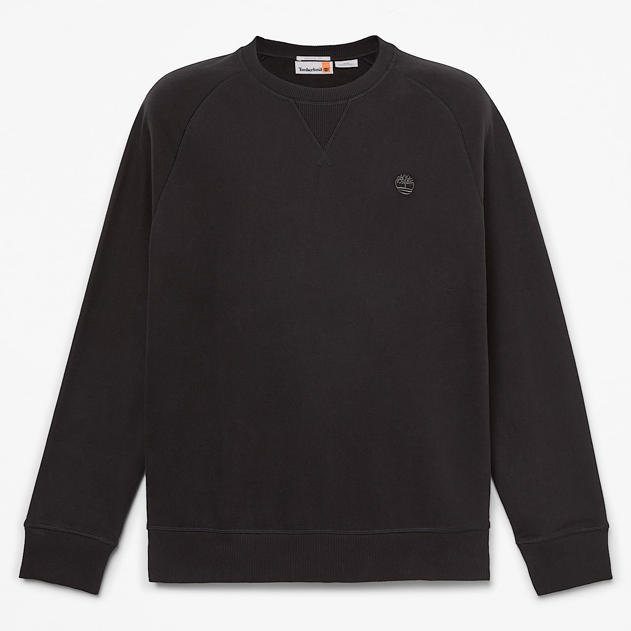 Mens Exeter River Crewneck Sweatshirt TBL Black HERO