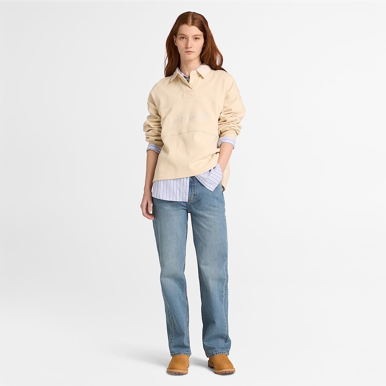 Womens Straight Denim Pant TBL Light Shade ALT2