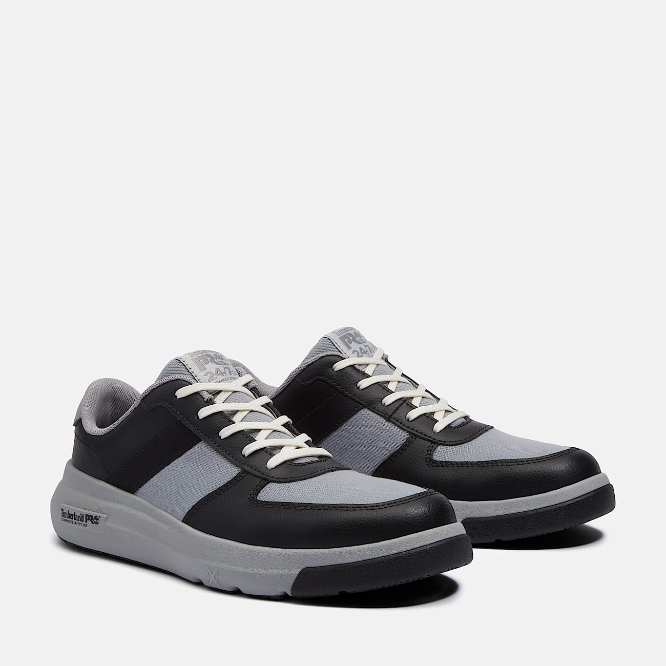 Mens Timberland PRO Bridgeport Athletic Composite Toe Work Shoe TBL Black ALT4