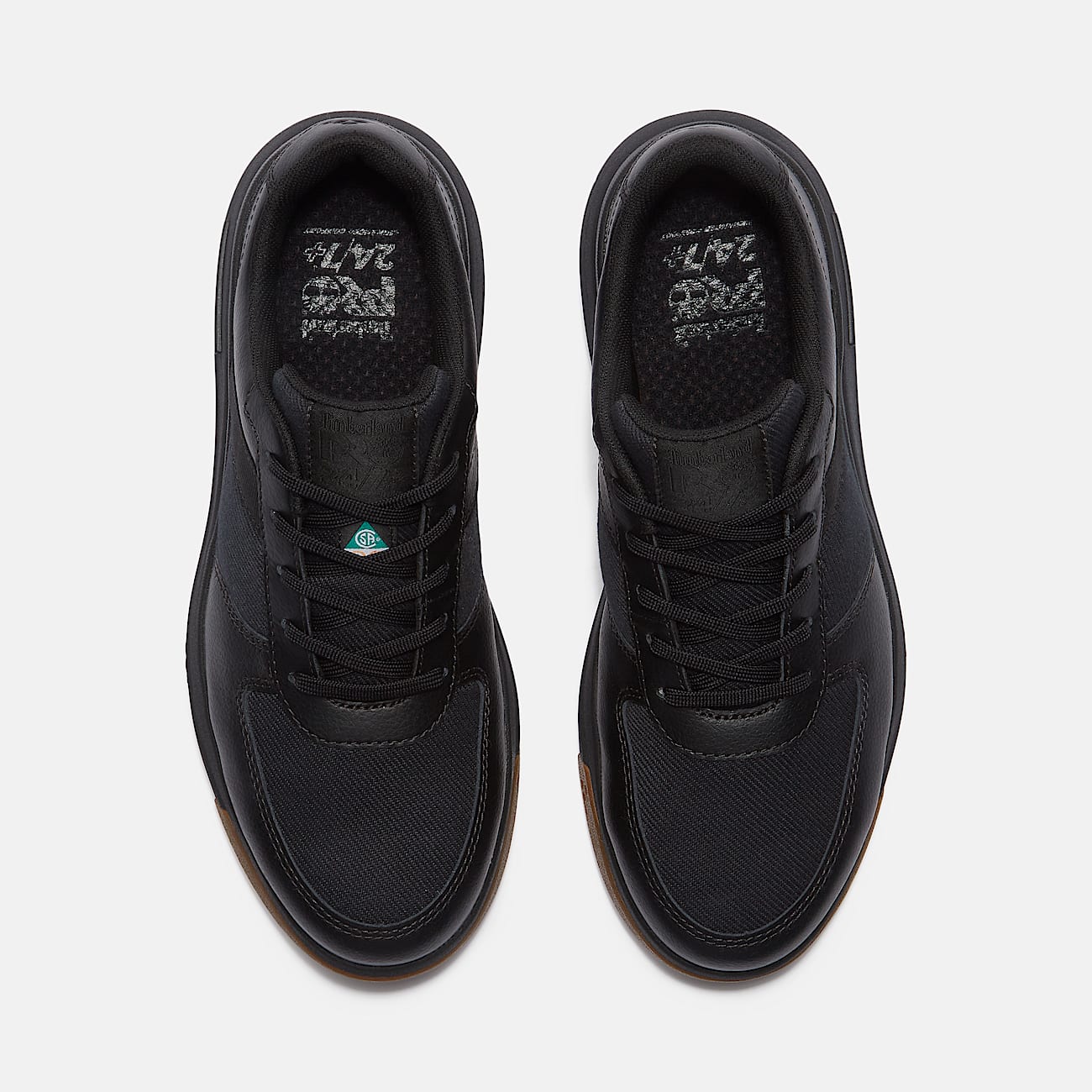 Mens Timberland PRO Bridgeport Athletic CSA Composite Toe Work Shoe TBL Black ALT2