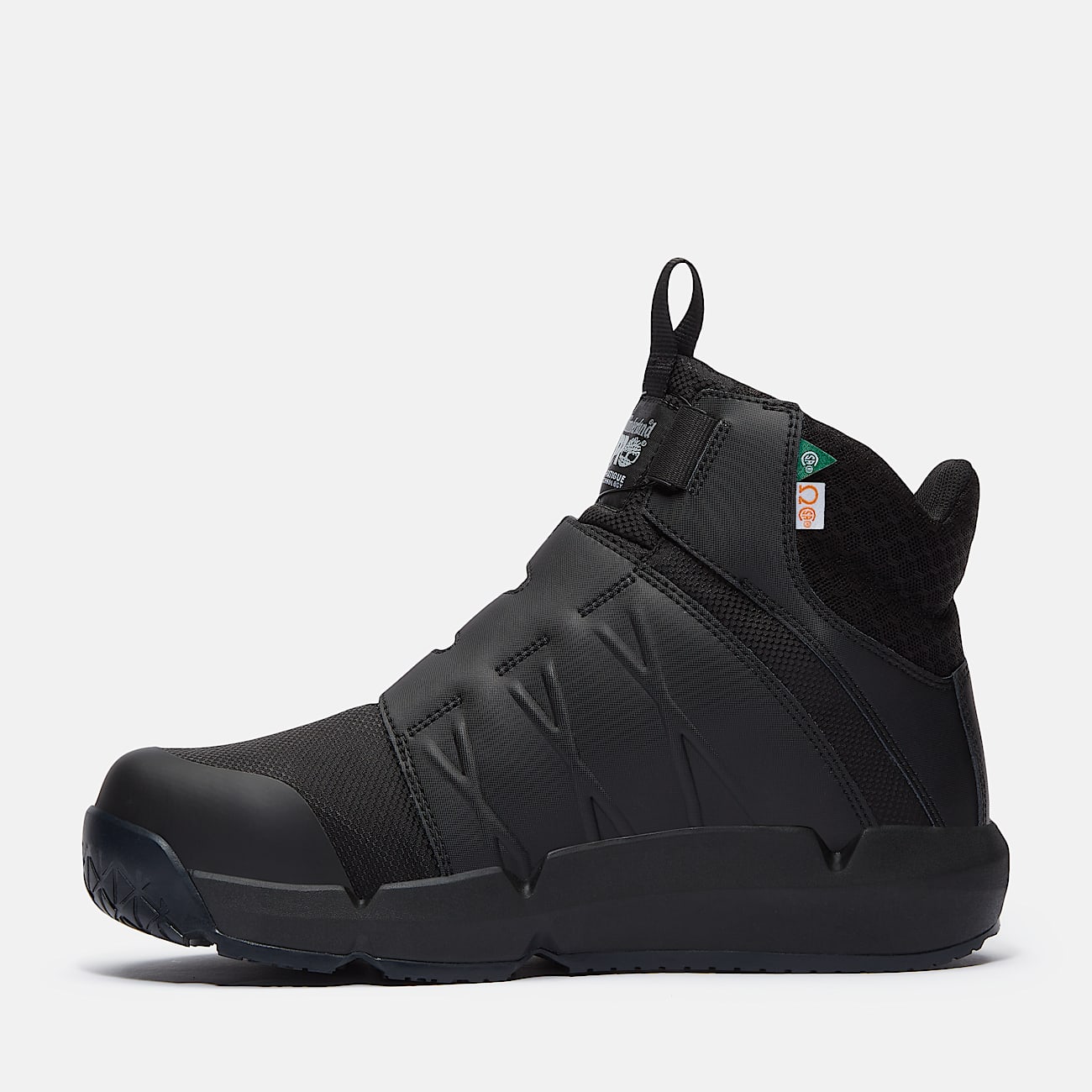 Mens Timberland PRO BOA Morphix CSA 6 Composite Toe Waterproof Boot TBL Black FullGrainMesh ALT6