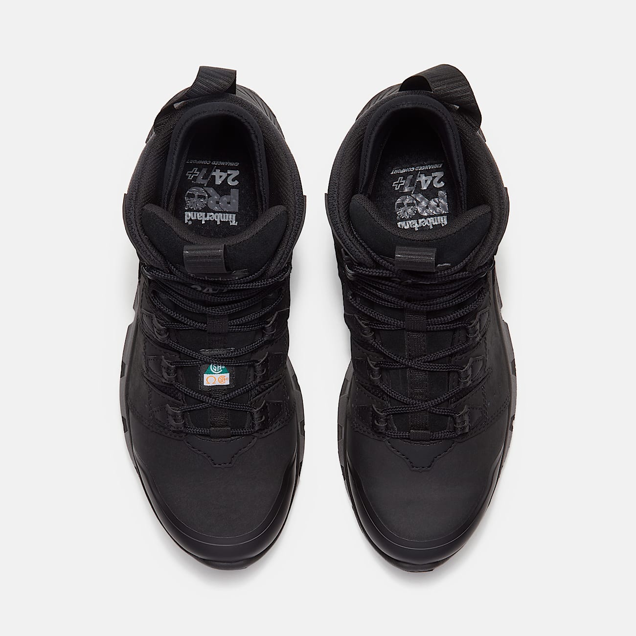 Mens Tempe CSA 6 Alloy Toe Waterproof Work Boot TBL Black Leather ALT2