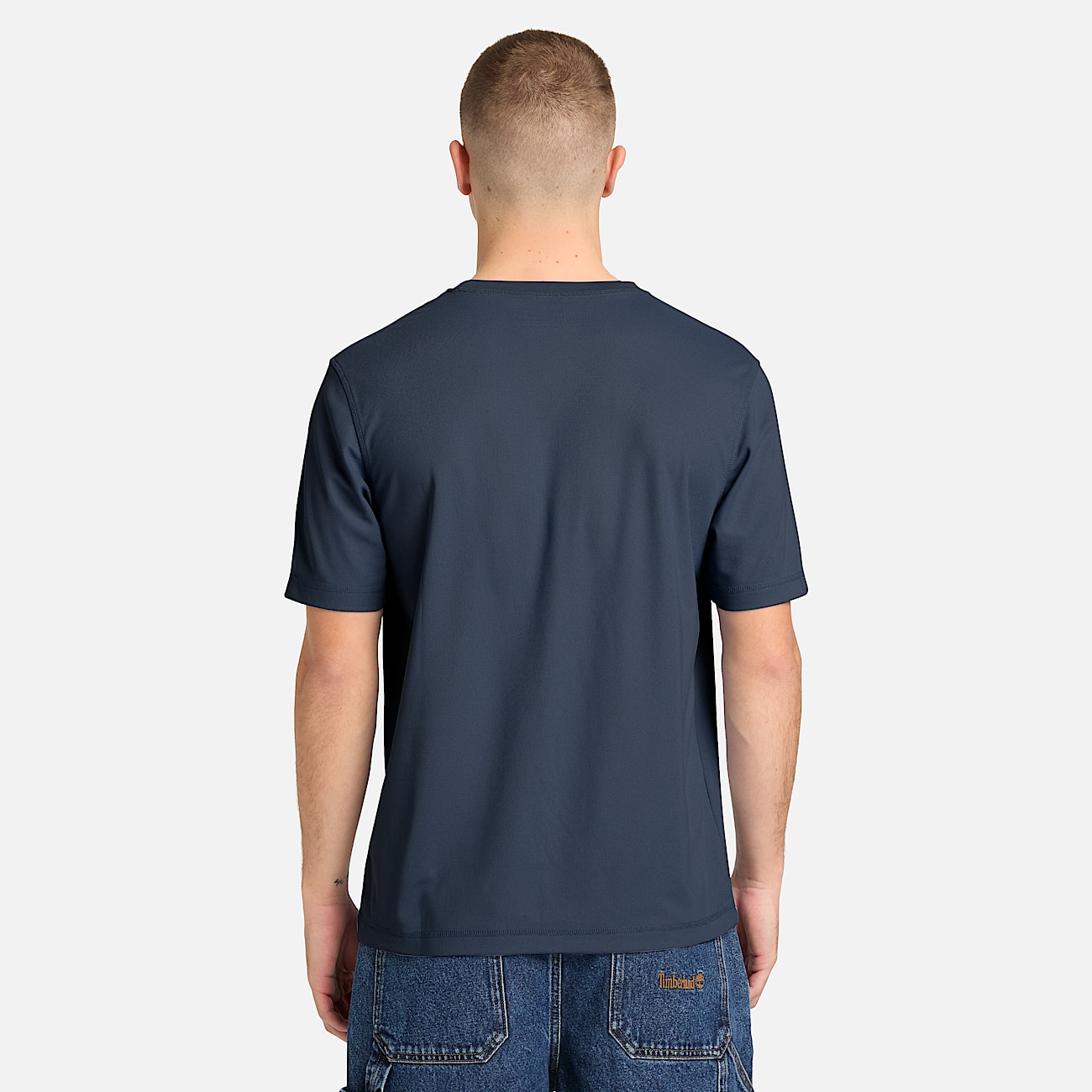 Mens Granite Lake Wicking QuickDry TShirt TBL Dark Sapphire ALT8