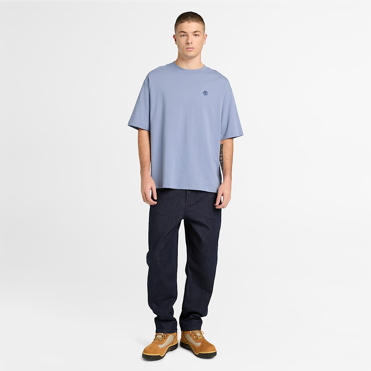 Mens Dunstan River ShortSleeve TShirt TBL Stone Wash ALT2