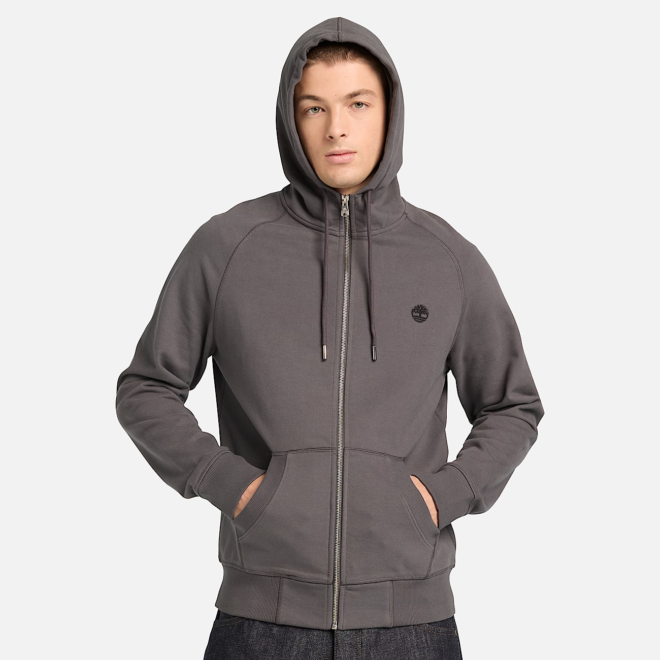 Mens Exeter River FullZip Hoodie TBL Blackened Pearl ALT1