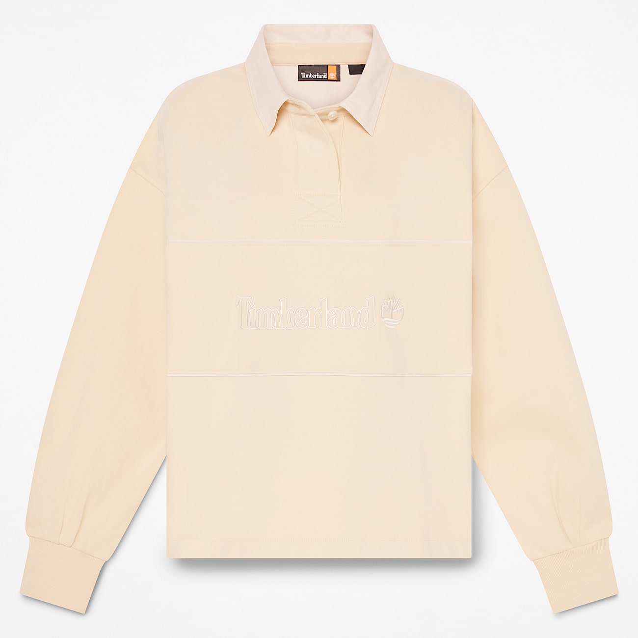 Womens Lush Rugby Polo TBL Light Beige HERO