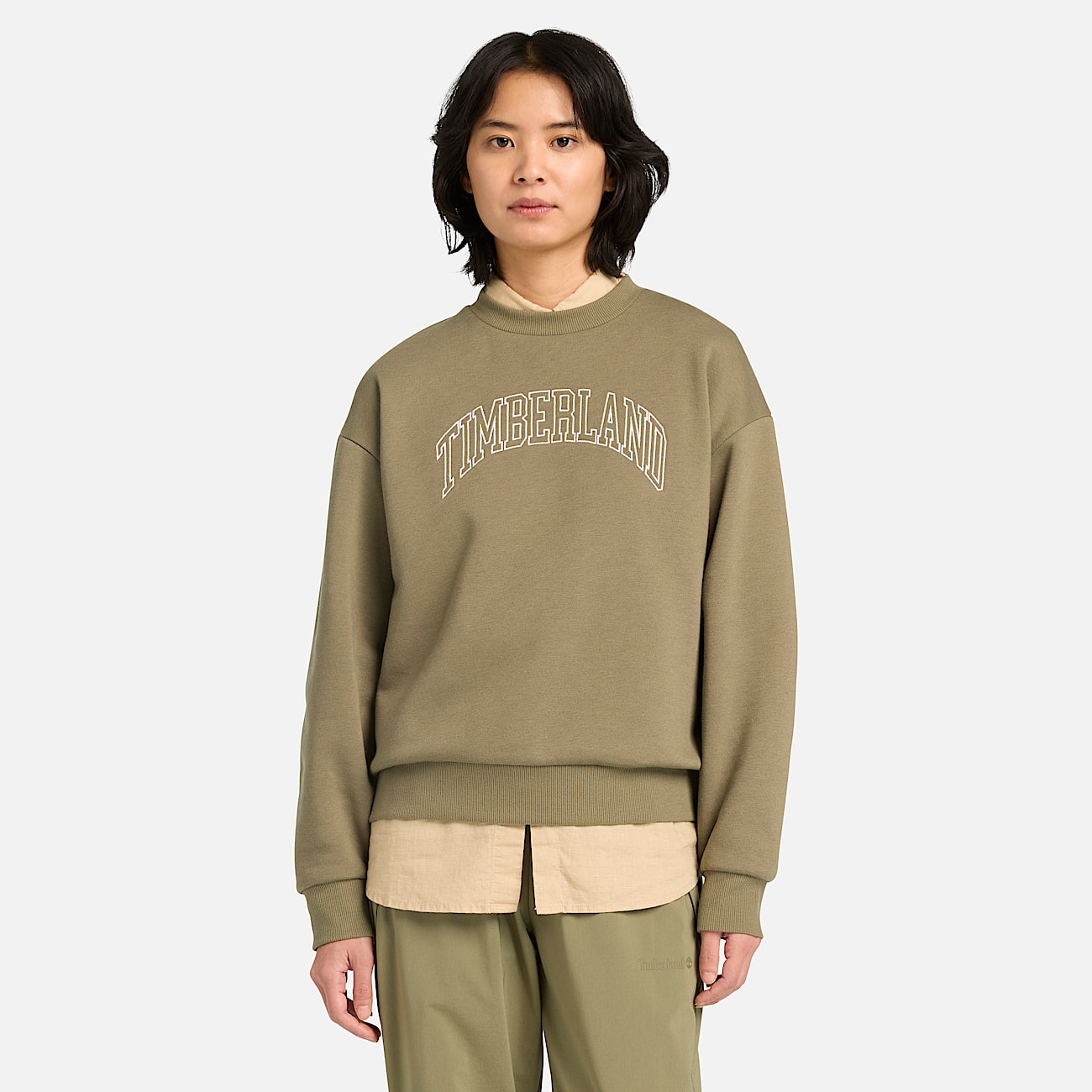 Women's Timberland® Seasonal Logo Crewneck Sweatshirt - 2
