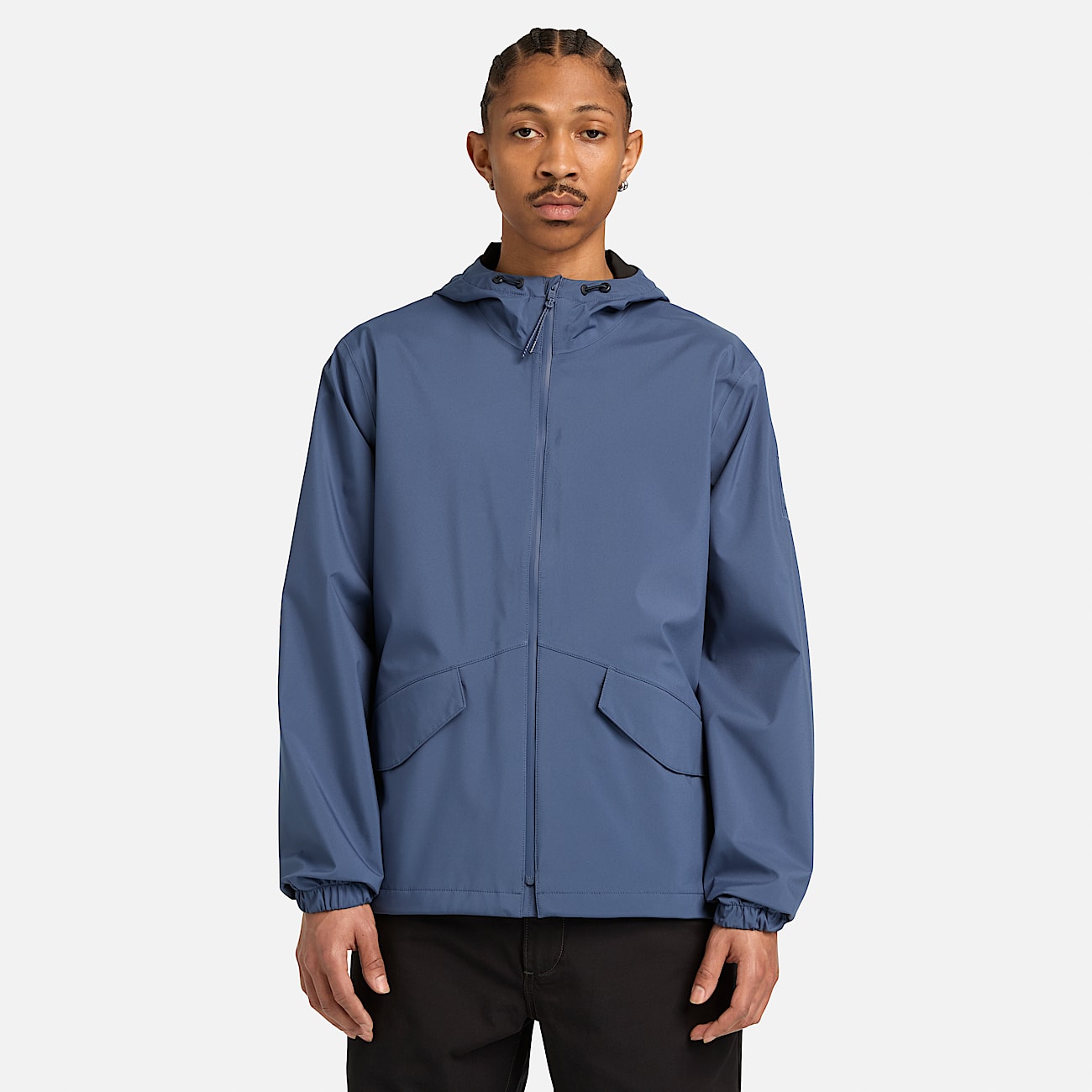 Mens Mt Franklin Waterproof Shell Jacket TBL Dark Blue ALT1