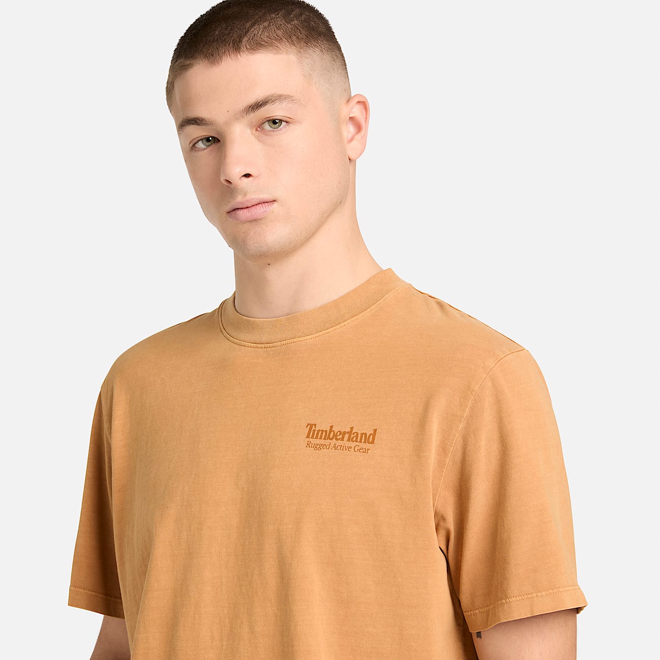 Mens Rugged Active Gear Graphic TShirt TBL Wheat ALT3