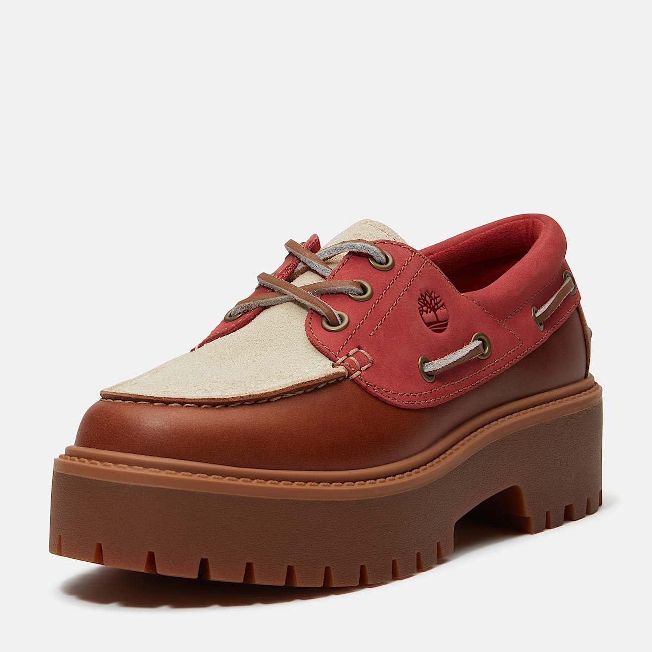Women's Stone Street Platform Boat Shoe - 8