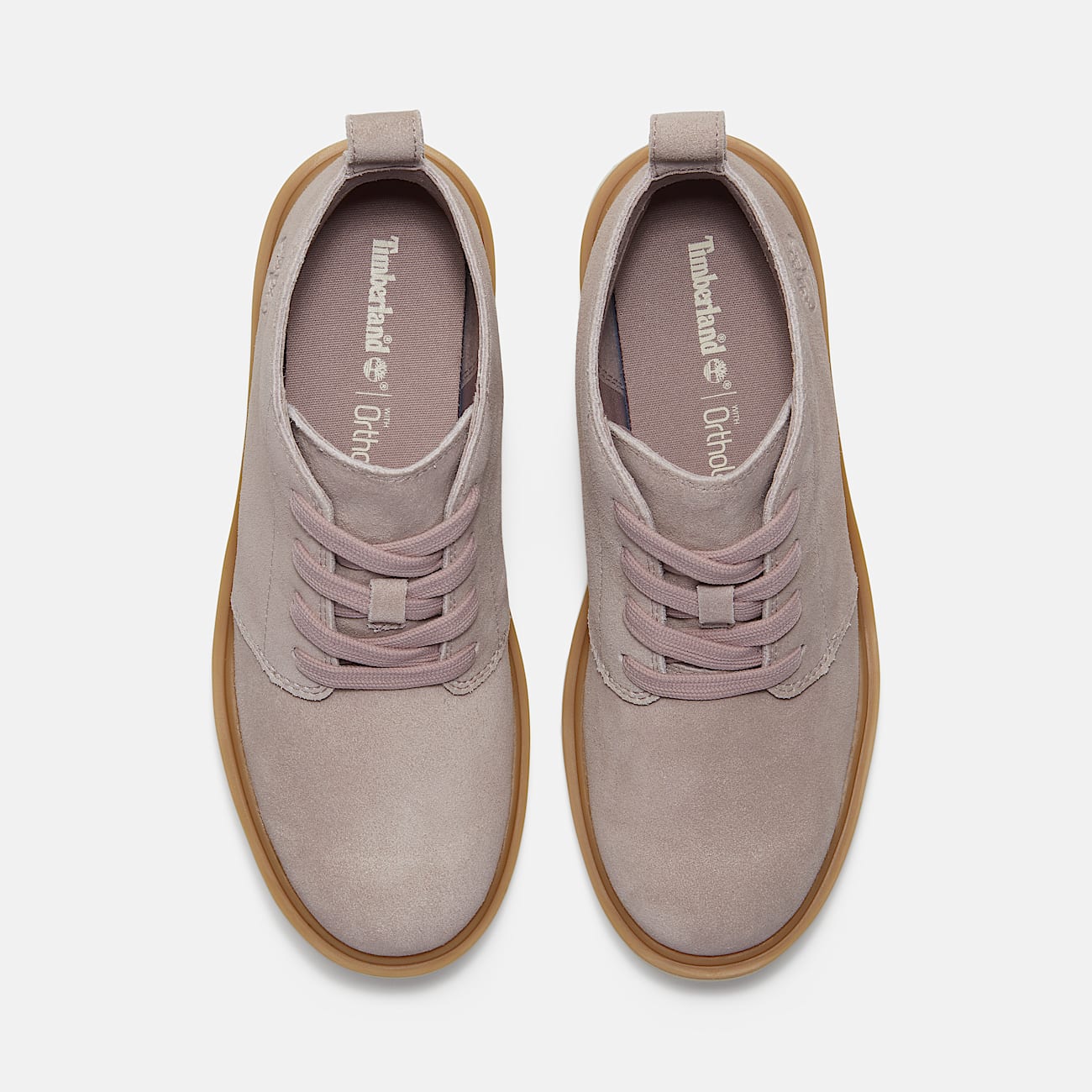 Womens Rowan Way Mid Chukka Boot TBL Light Purple Suede ALT2