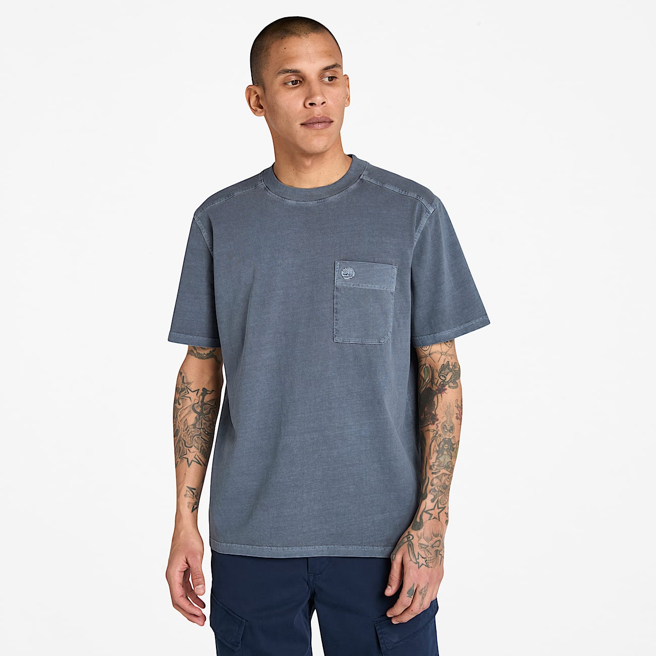 Men's Merrymack River Garment Dyed Chest Pocket T-Shirt