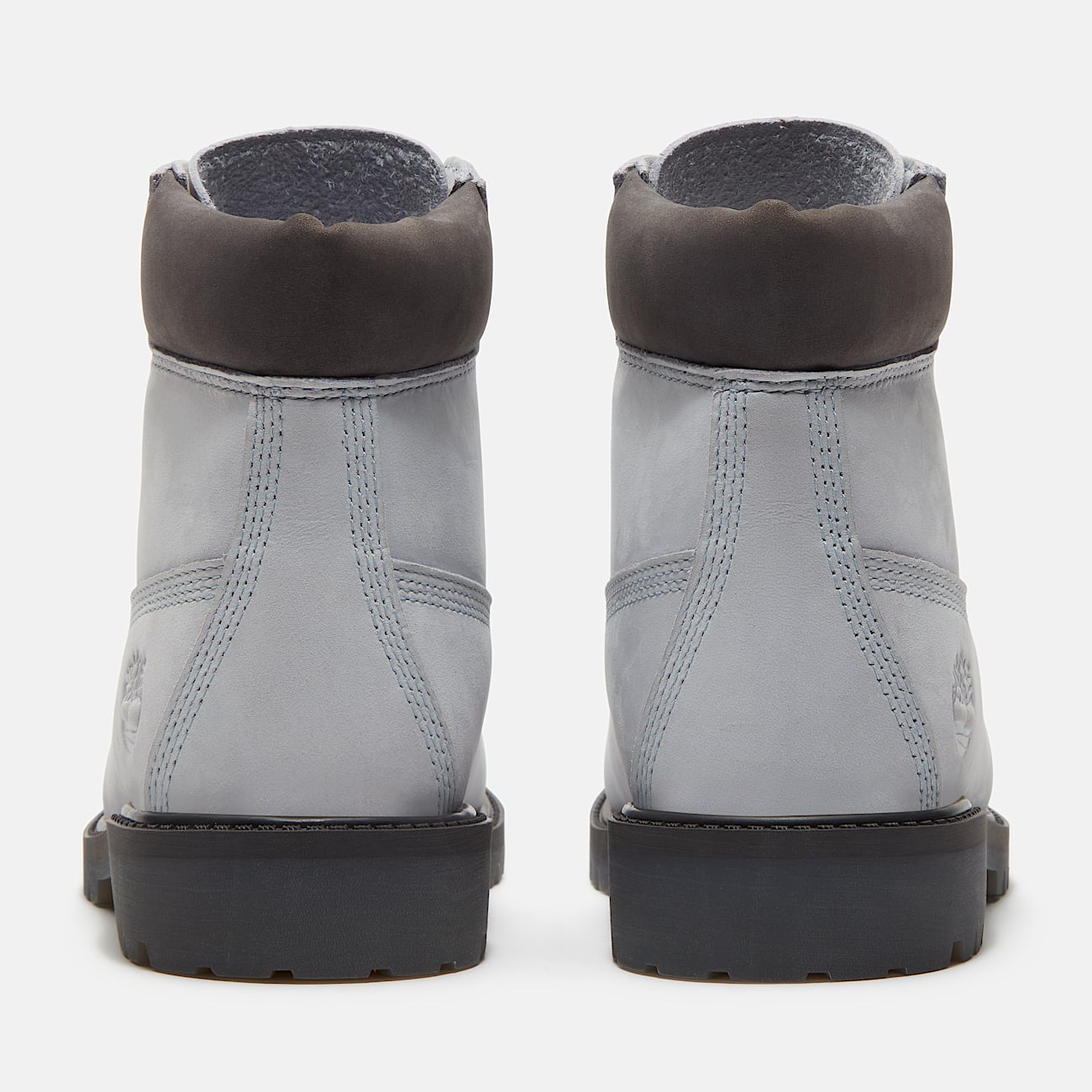 Junior Timberland Alpine Glacier 6Inch Waterproof Boot TBL Glacier Grey Nubuck ALT5