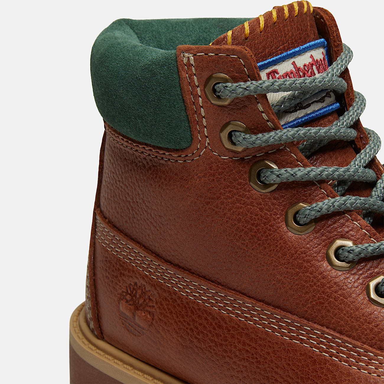 Junior Timberland Premium 6Inch Waterproof Boot TBL Rust FullGrain ALT7