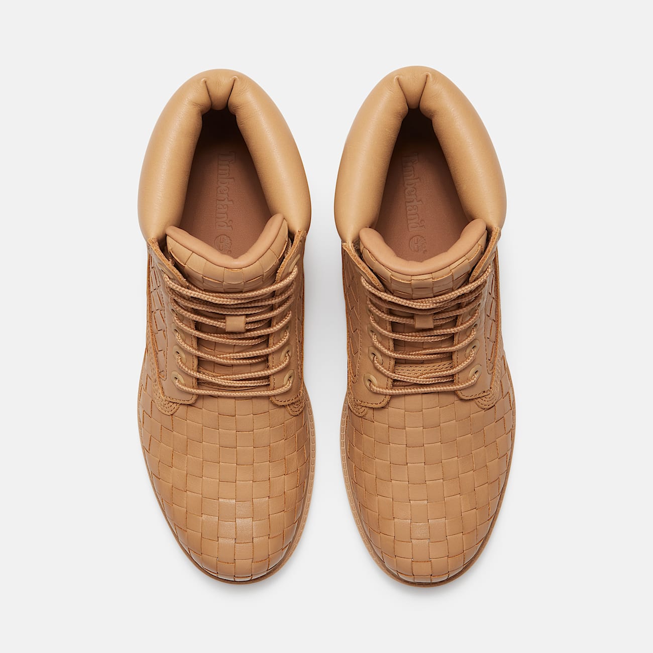 Mens Timberland Textured Premium 6Inch Boot TBL Beige FullGrain ALT2