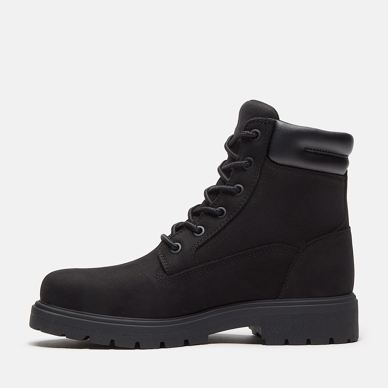 Womens Auburn Falls 6Inch Waterproof Boot TBL Black Nubuck ALT6