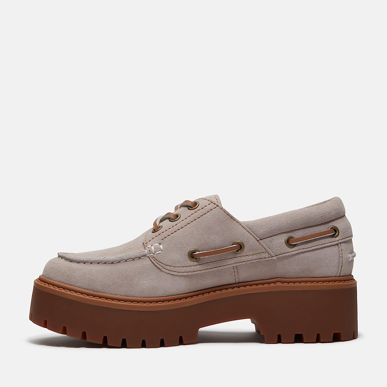Women's Stone Street Platform Boat Shoe - 6