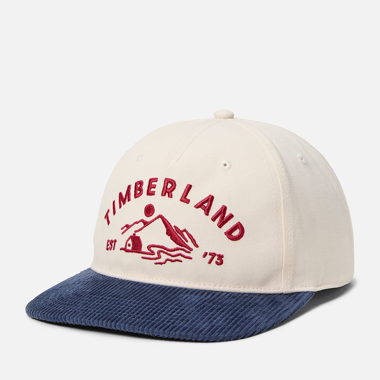 Mountain Cord Baseball Cap TBL WhiteNavy HERO