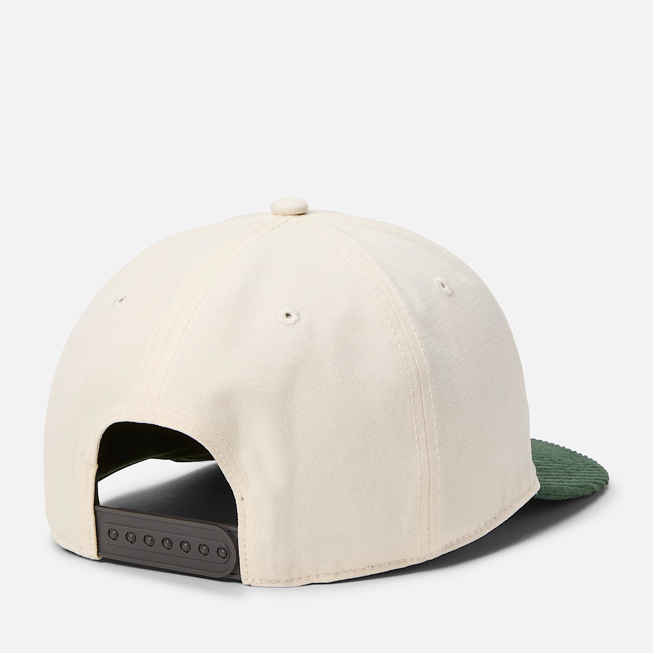 Mountain Cord Baseball Cap TBL WhiteDark Green ALT1
