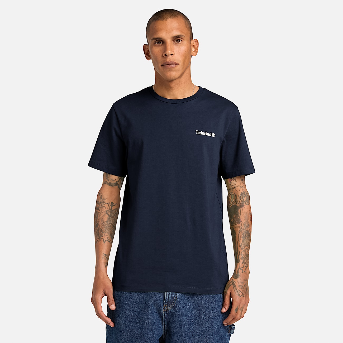 Front and Back Logo TShirt TBL Dark Sapphire ALT3