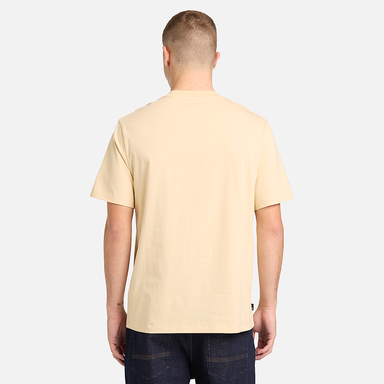 Mens Hampton ShortSleeve TShirt TBL Light Beige ALT8