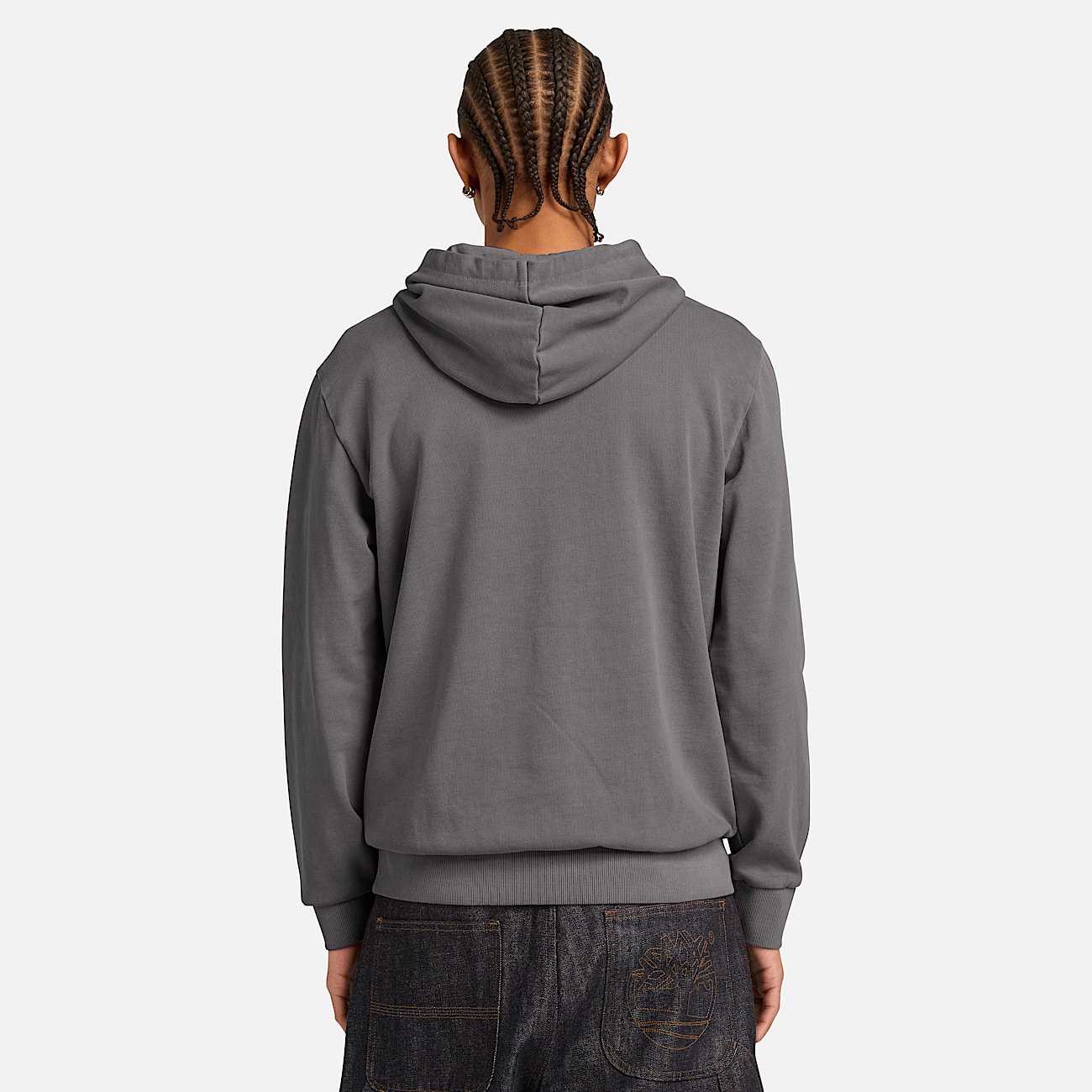 Mens GarmentDyed Hoodie TBL Blackened Pearl ALT8