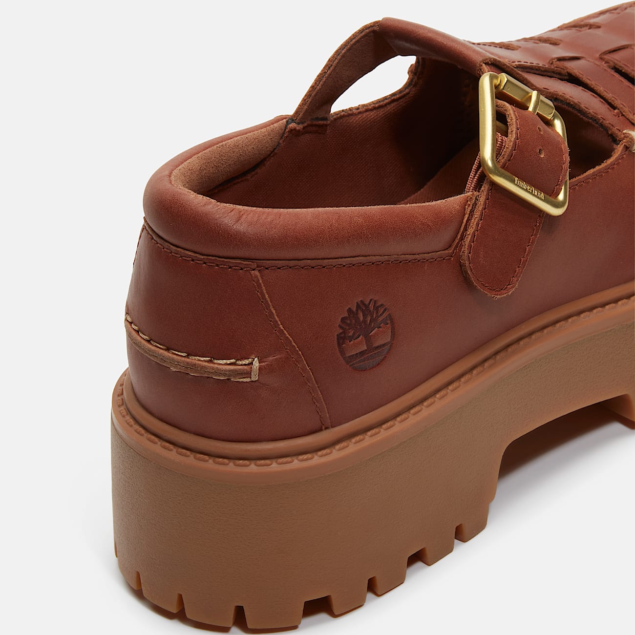 Chaussure à boucle Stone Street avec semelle plateforme pour femmes - 7