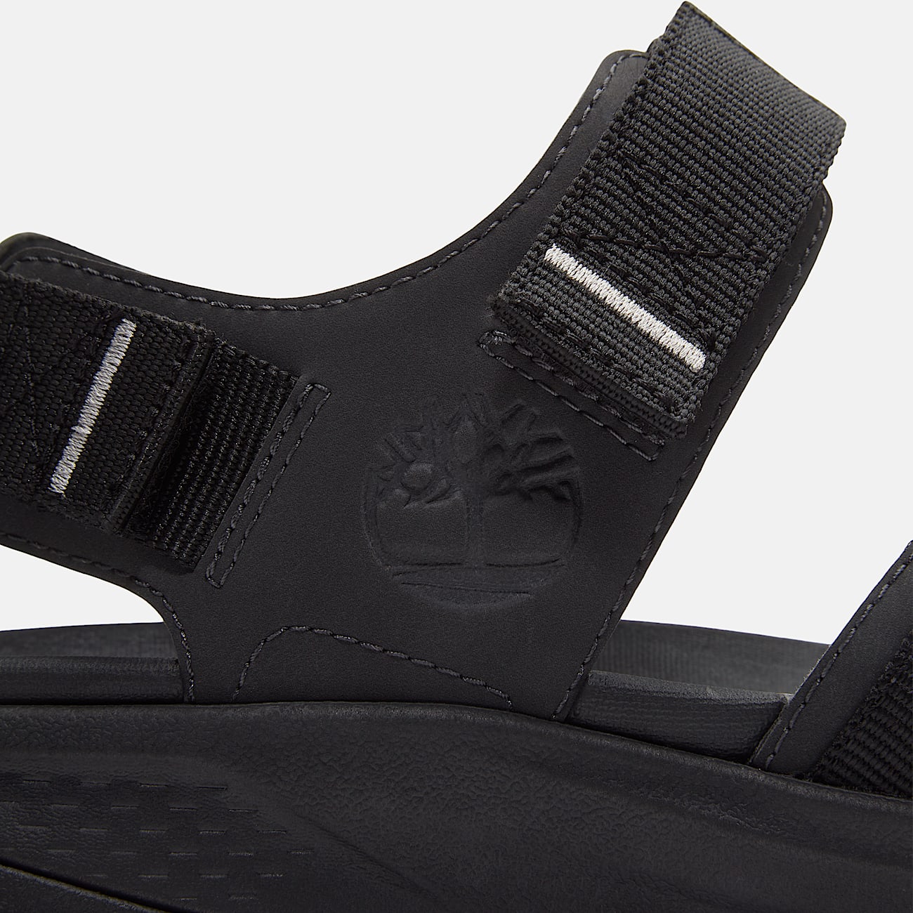 Sandalias Garrison Trail Backstrap para Hombre TBL Negro ALT7